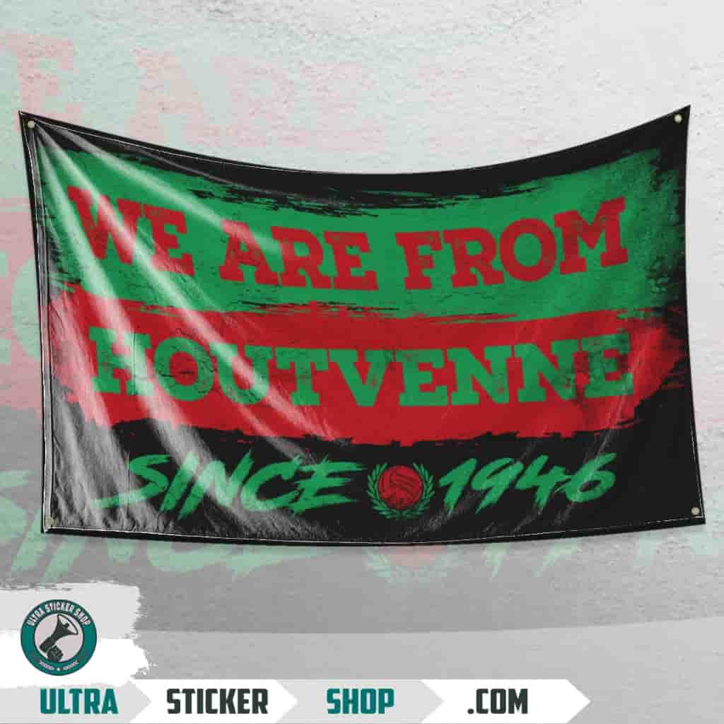 We Are From Houtvenne 1946 Vlag