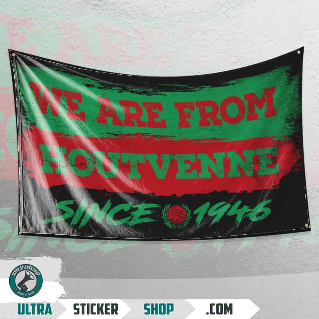 We Are From Houtvenne 1946 Vlag