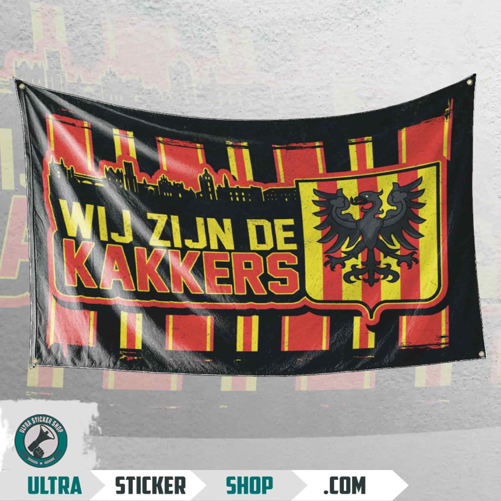 Wij zijn de kakkers Vlag